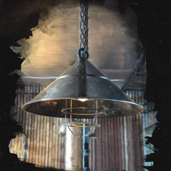 Iron Lamp Shade