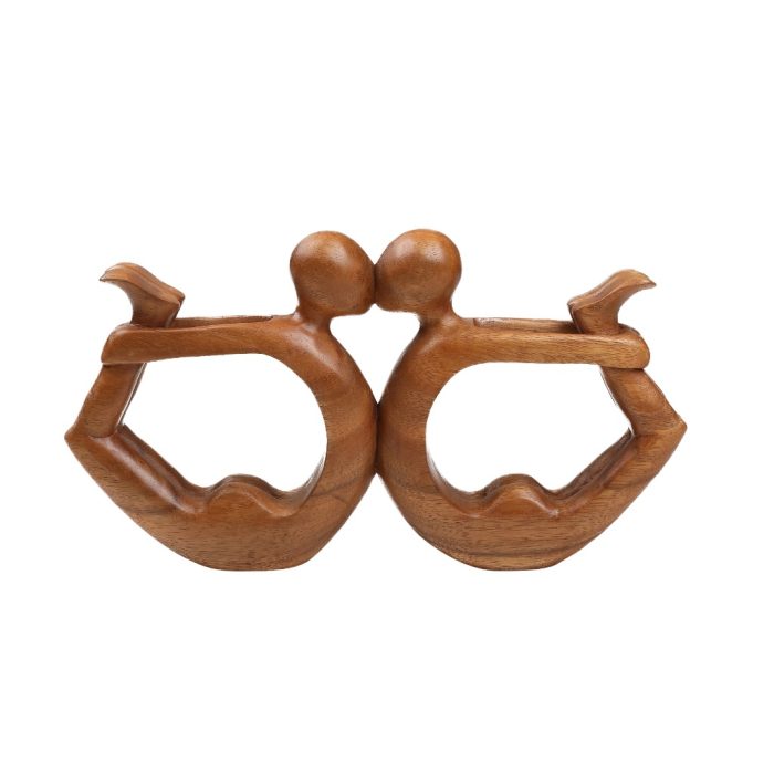 Partner Yoga Pose Sculpture