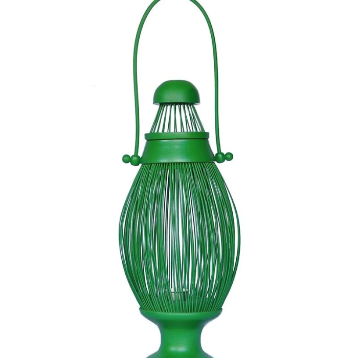 Bamboo and Wicker Lamp