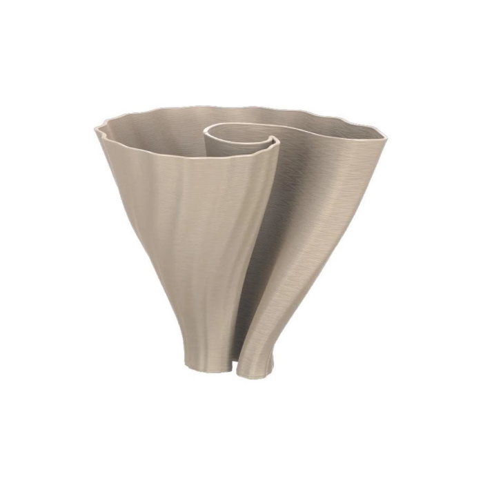 Ceramic Spiral Vase