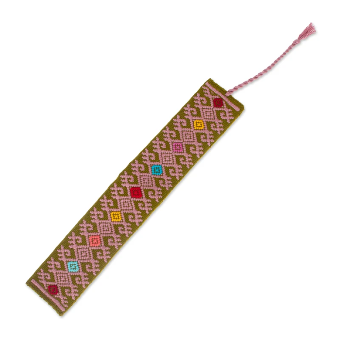 Cotton Bookmark