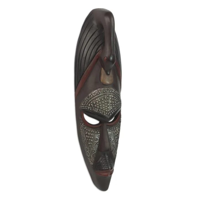 Handmade wood mask