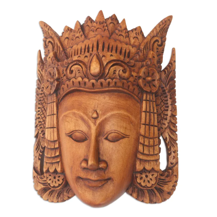 wood mask